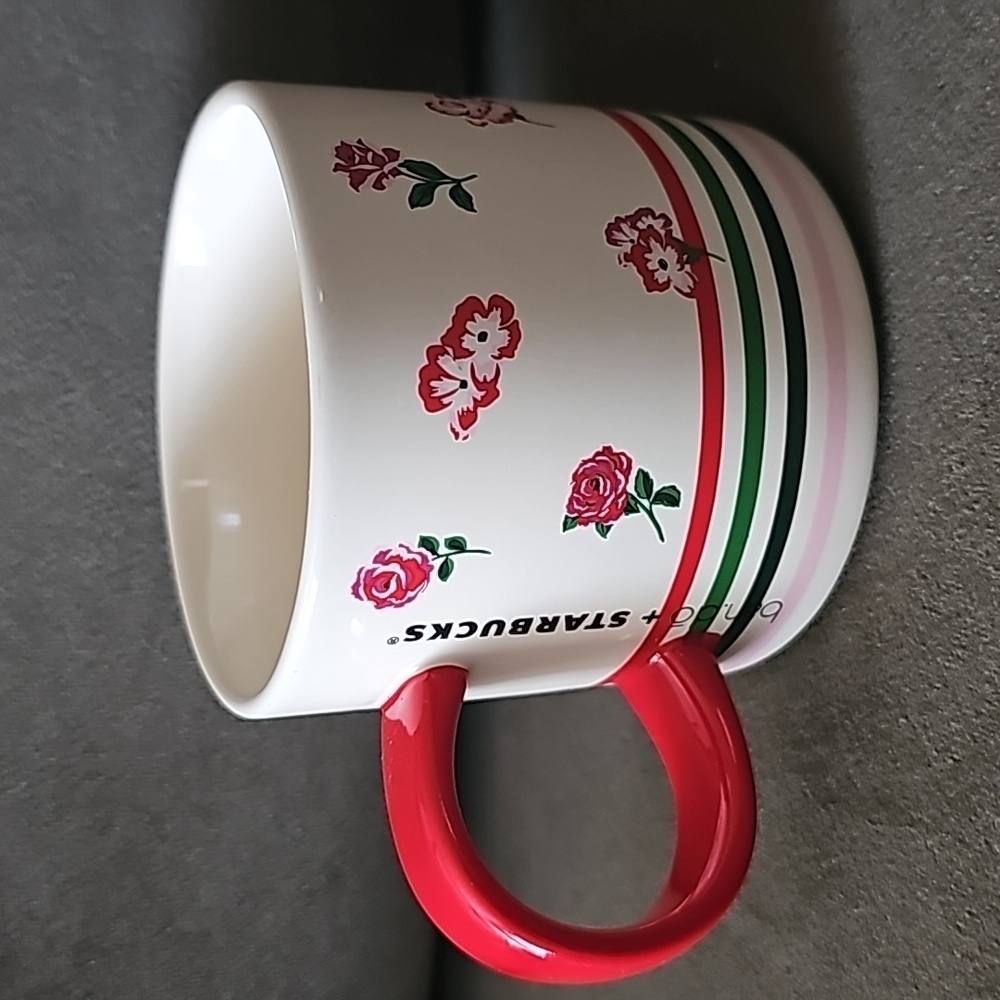 STARBUCKS x BAN.DO Floral Ceramic Mug 12oz